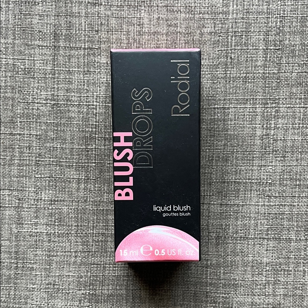 Rodial Blush Drops Frosted Pink Liquid Blush Makeup New 15 mL